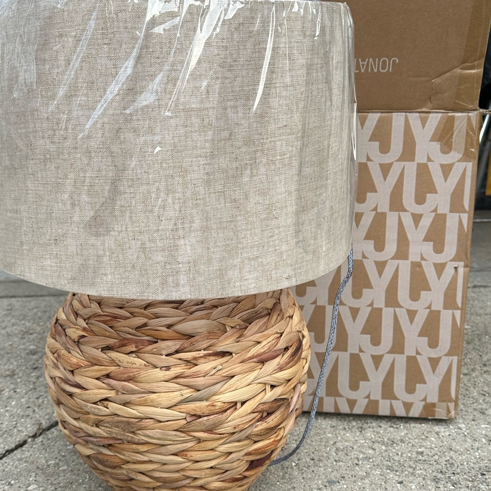 This is a brand new lamp straight out of the box preassembled